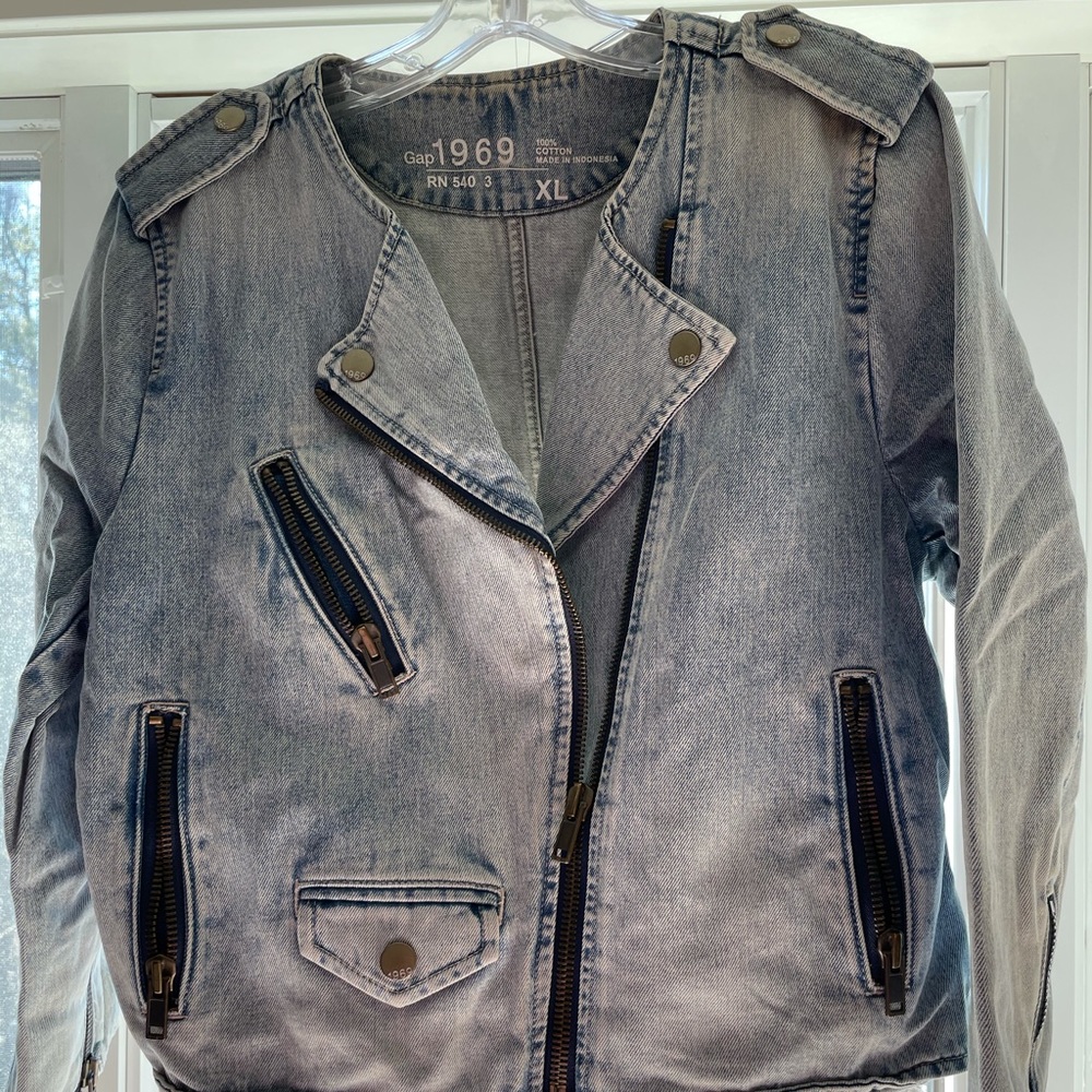 Gap Biker Jacket (Denim)